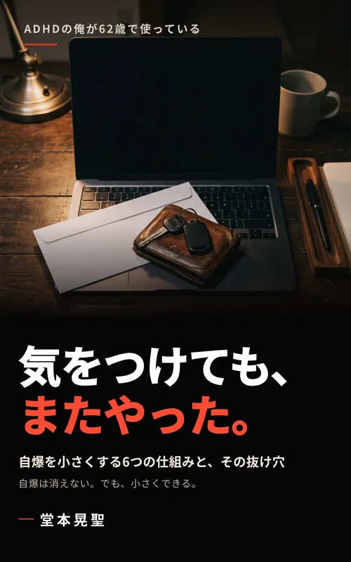 気をつけても、またやった。の表紙